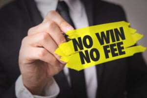 Workers comp lawyer cost “no win no fees” concept
